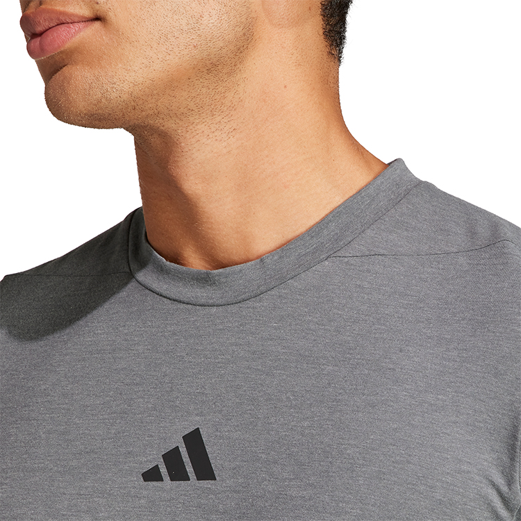 Tricou bărbătesc Adidas D4T TEE S Gri photo 3