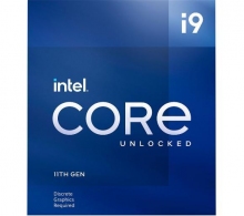 Intel® Core™ i9-11900KF, S1200, 3.5-5.3GHz (8C/16T), 16MB Cache, No Integrated GPU, 14nm 125W, Retail (without Cooler) thumbnav 1