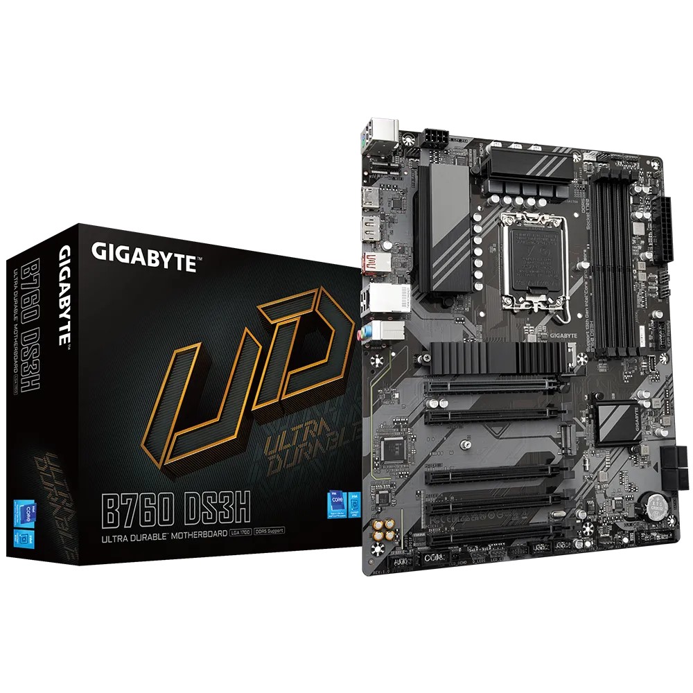 Placa de baza GIGABYTE B760 DS3H / 1700 / B760 / DDR5 / ATX photo 1