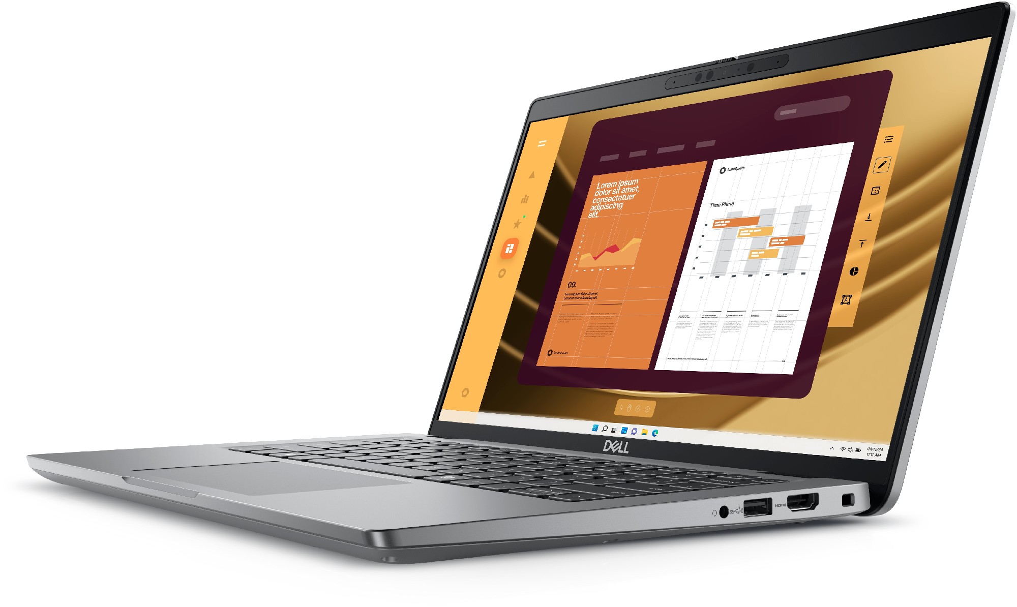 Ноутбук 14.0'' DELL Latitude 5450/ Intel Core Ultra 5 135U/ 16GB DDR5/ 512GB SSD/ Gray photo 3