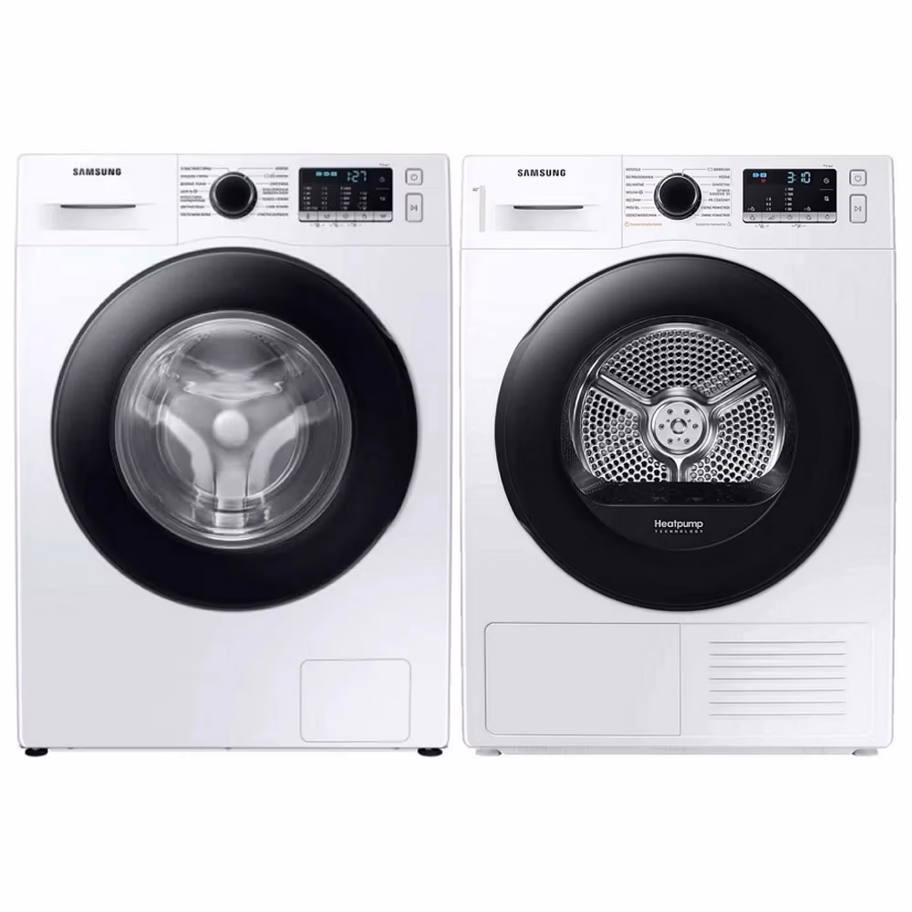 Комплект из двух приборов Samsung WW90TA047AE1LE+DV90TA020A