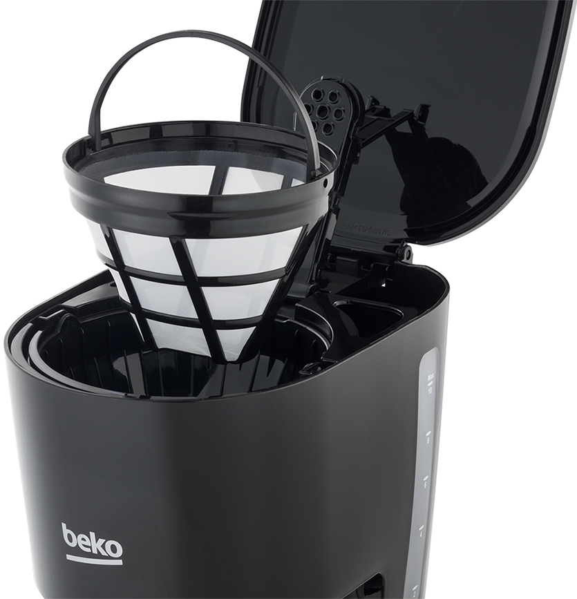 Cafetiera Beko CFM4350B / 1.6 l / Cu picurare / Macinata photo 2