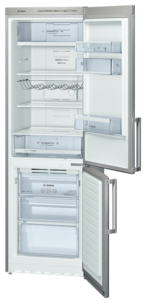 Холодильник двухдверный Bosch KGN36VL20E / 287 л / 185 см / A+ / Серый photo 2