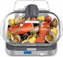 Aparat de fiert cu aburi Cuisinart STM1000E, 1.4 l, 1800 W, Inox thumbnav 2