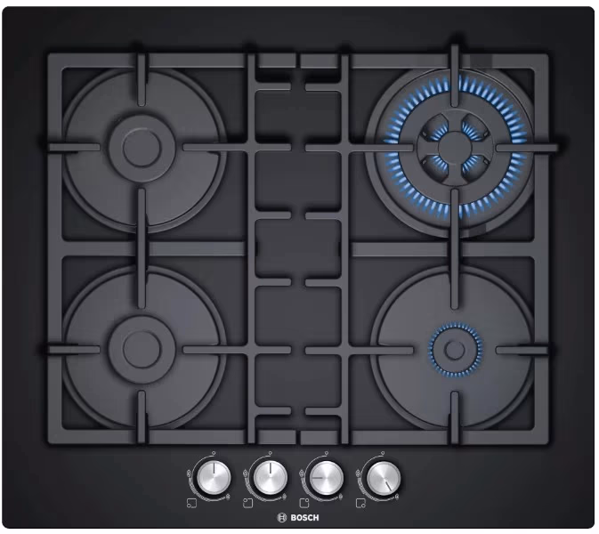 Встраиваемая  газовая панель Bosch PNH6B6O90R