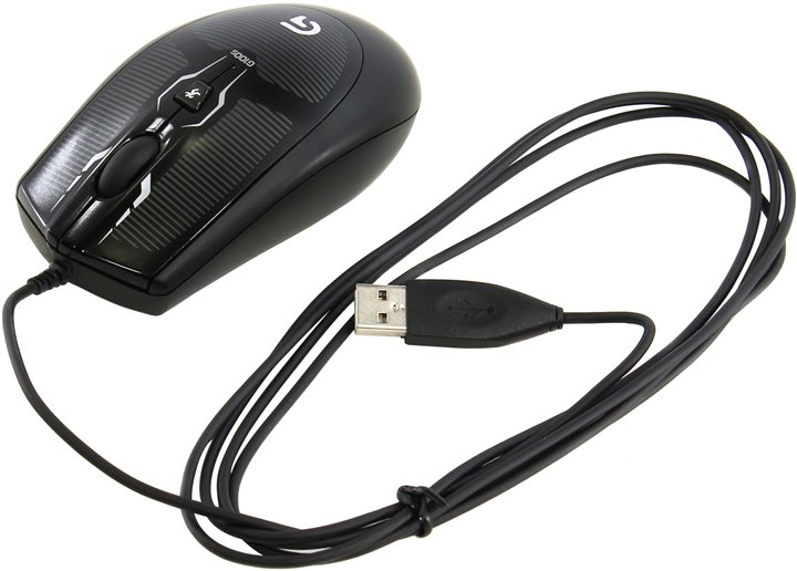 Проводная мышь Logitech G100s USB Черный / Оптическая / Черный photo 4