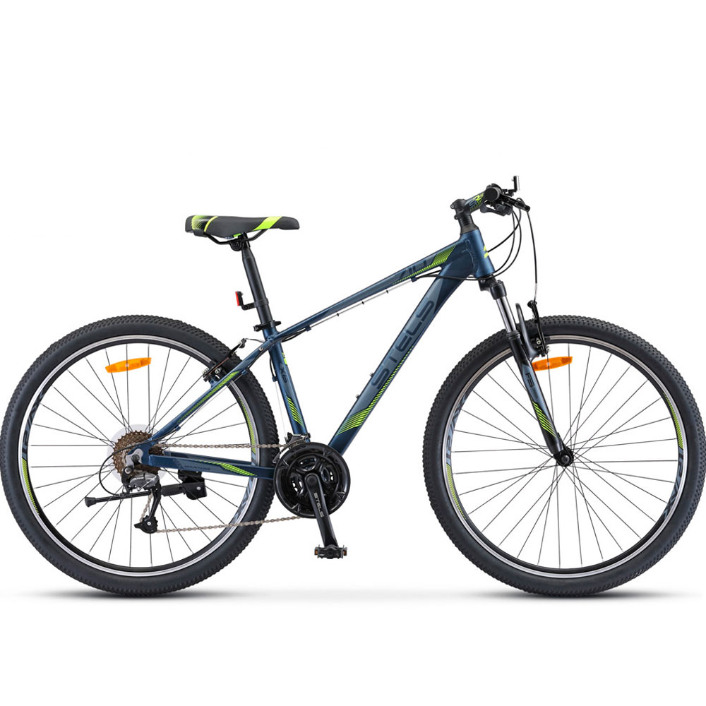 Bicicleta de munte STELS Navigator-710 V Albastru 15.5 photo 1 Bicicleta de munte STELS Navigator-710 V Albastru 15.5 photo 1