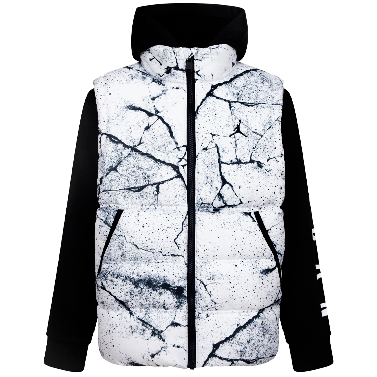 Scurta Nike JDB 2 FER JKT / Barbati / XL / Negru-alb photo 2
