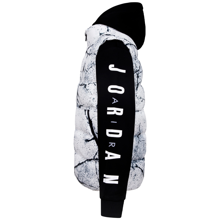 Scurta Nike JDB 2 FER JKT / Barbati / XL / Negru-alb photo 3