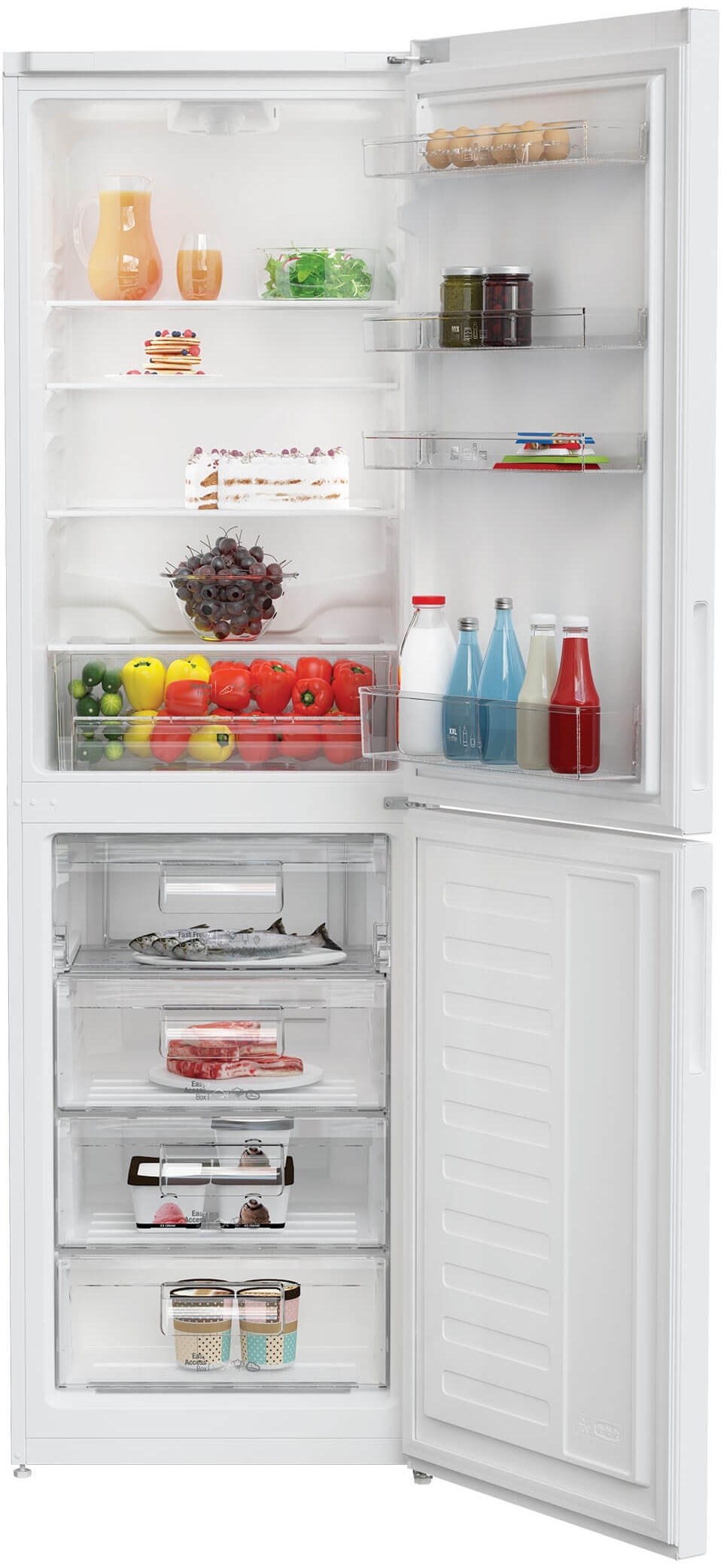 Frigider cu doua usi Arctic AK60350M30W / 331 l / 200.9 cm / F / Alb photo 3