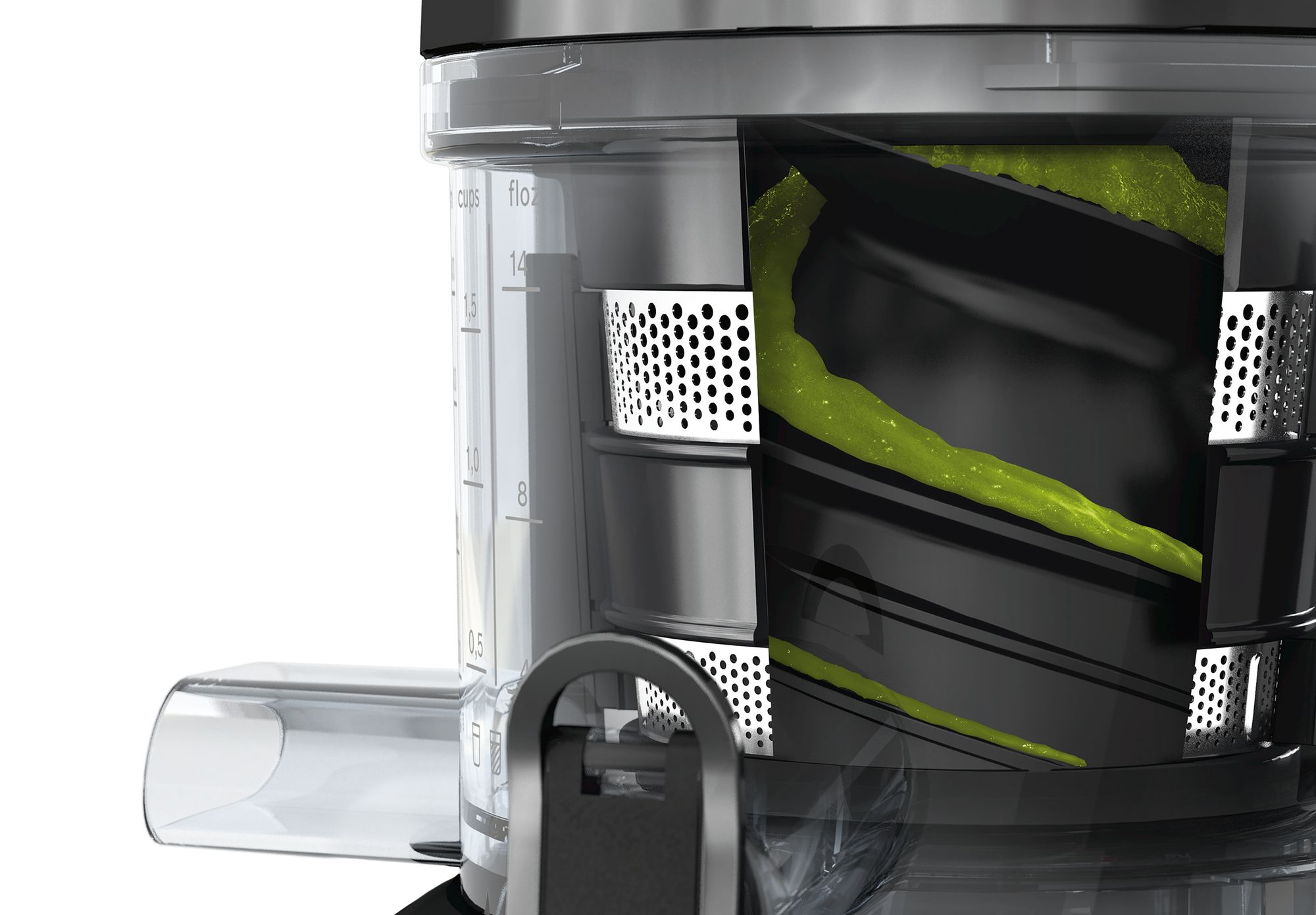 Storcator cu cilindru rotativ Bosch MESM500W photo 8