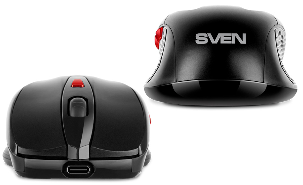 Mouse fara fir Sven RX-450W Negru / Optic / Negru photo 5