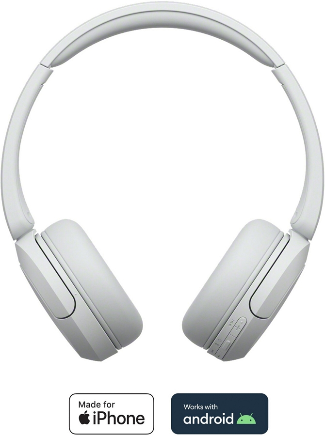 Căști Sony WH CH520 Alb Fara fir / Home and Office / Alb photo 2