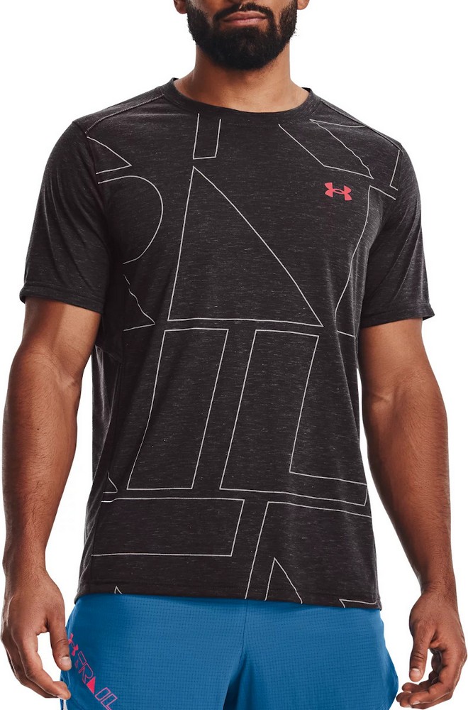 Tricou bărbătesc Under Armour UA Breeze 2.0 Trail Tee LG Negru photo 2