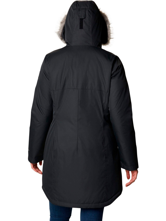 Scurta Columbia Suttle Mountain Long Insulated Jacket XS Negru Femei photo 2
