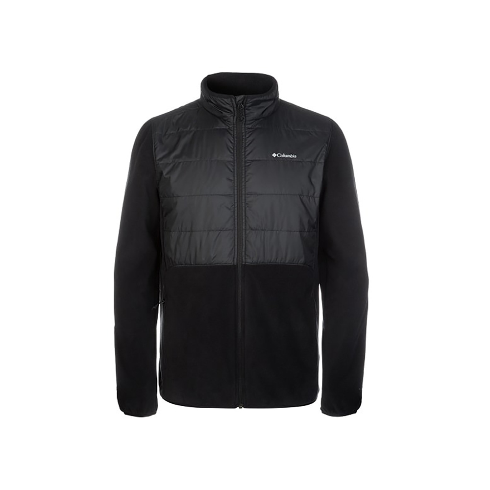 Hanorac pt bărbați Columbia Basin Butte Fleece Full Zip S Negru photo 5