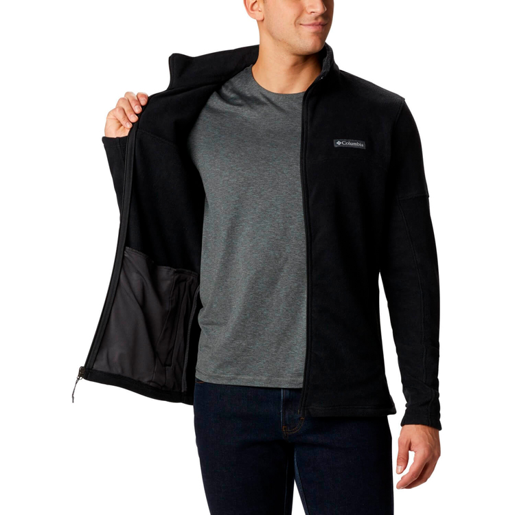 Hanorac pt bărbați Columbia Basin Trail III Full Zip M Negru photo 3