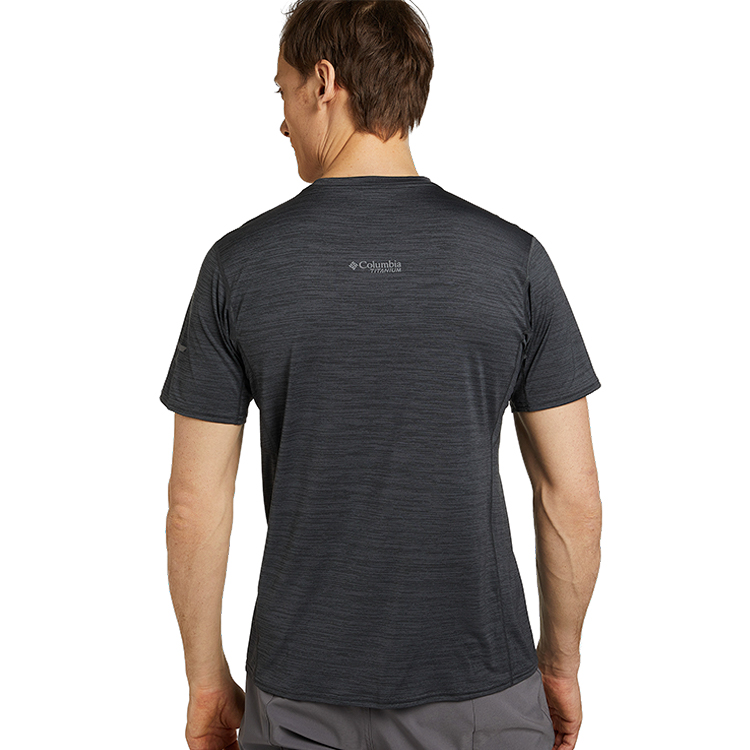 Tricou bărbătesc Columbia M Titan Pass Graphic Tee S Negru photo 4