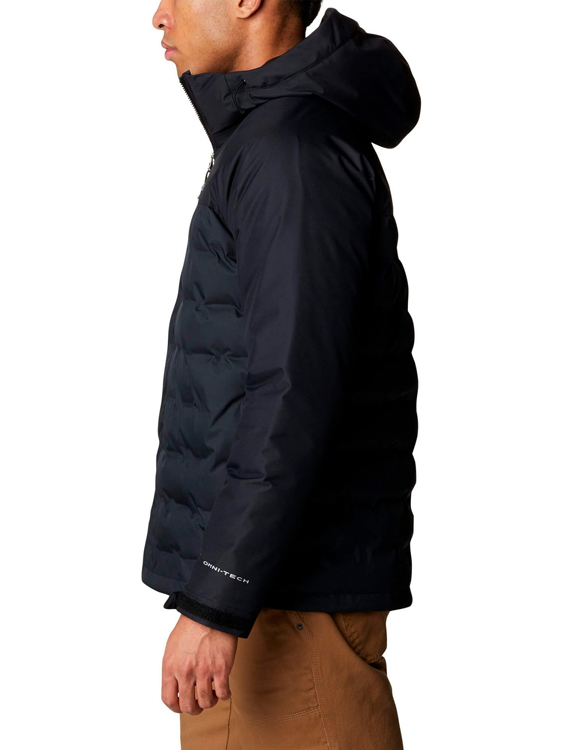 Geacă pt Barbati Columbia Grand Trek II Down Hooded Jacket S Negru photo 3