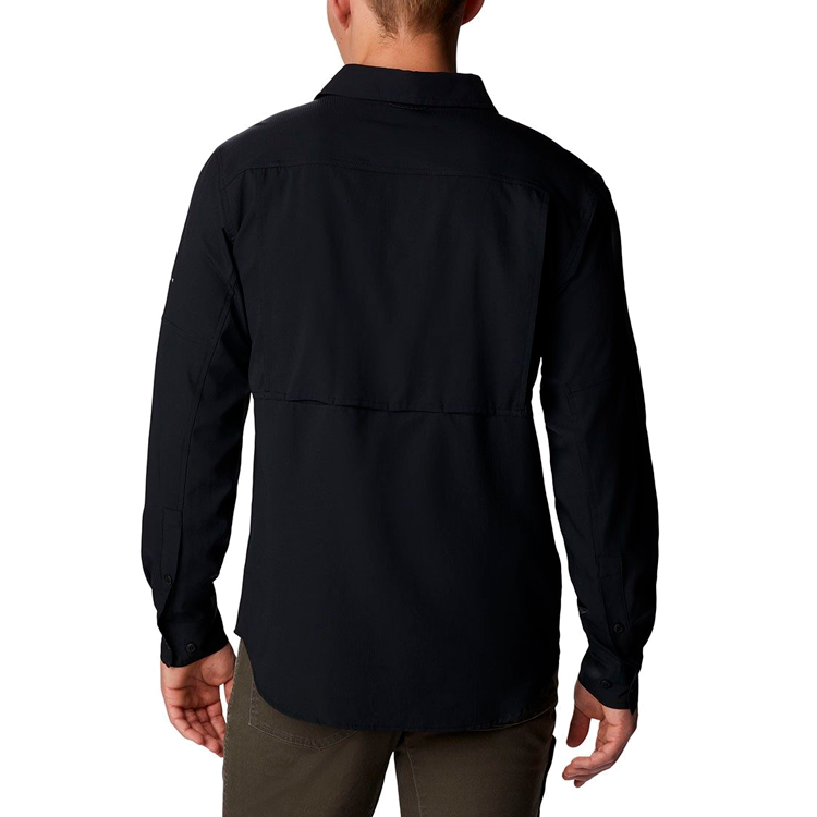Мужская Рубашка Columbia Silver Ridge Utility Lite Long Sleeve Shirt S Черный photo 5