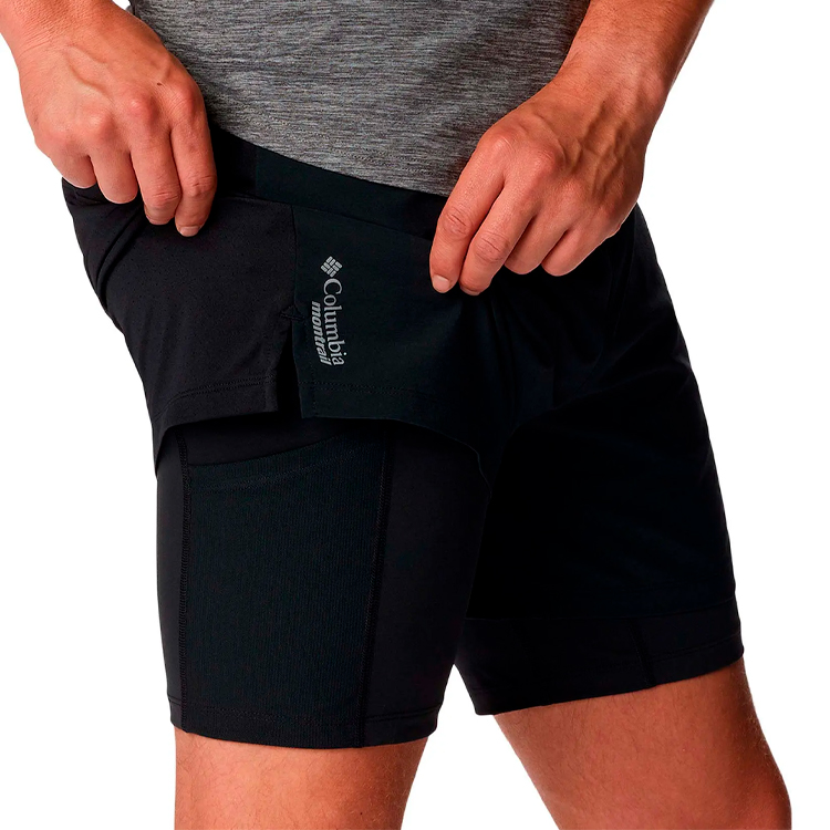 Шорты мужские Columbia M Endless Trail 2 In 1 Short L Черный photo 3