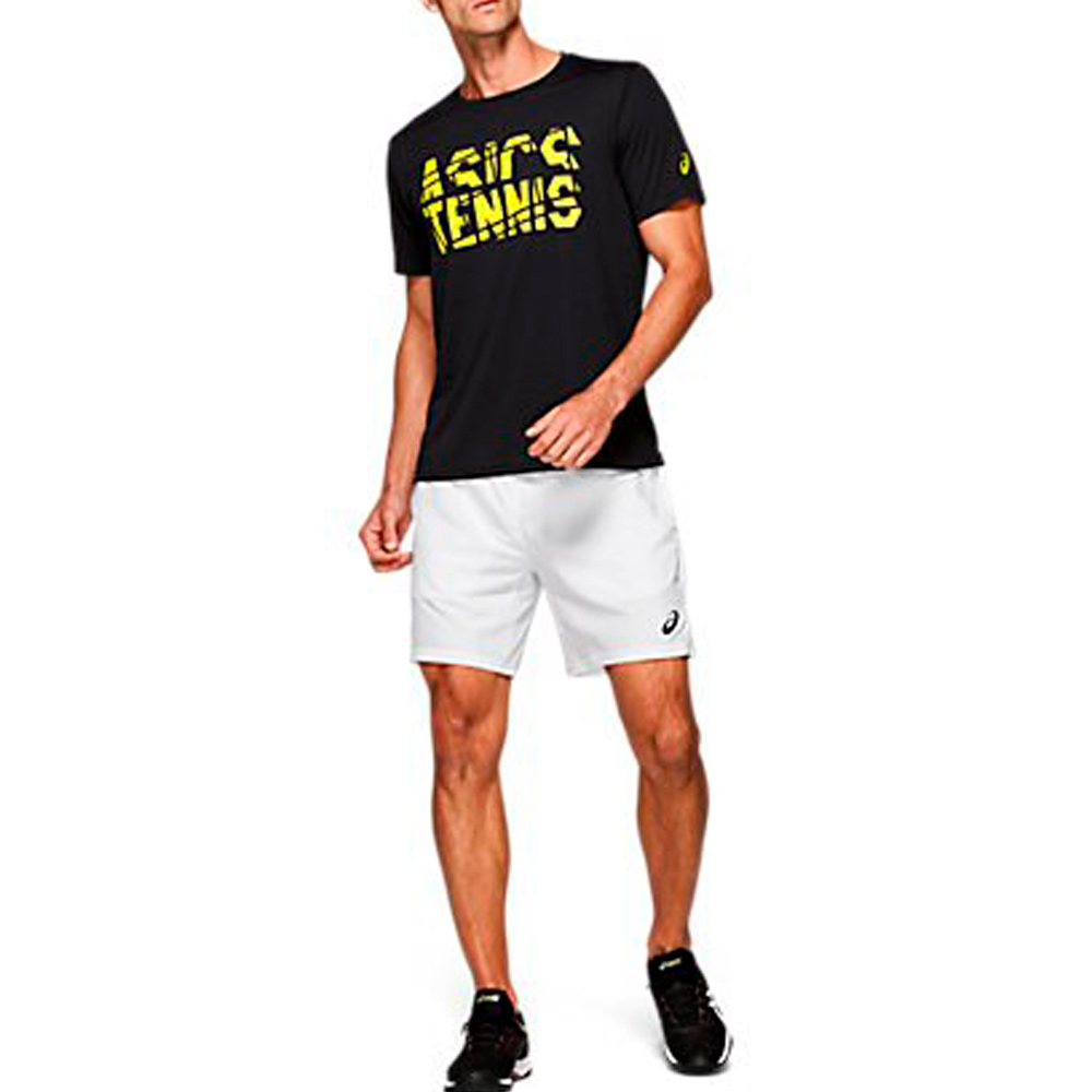 Футболка мужская Asics PRACTICE SS TOP 2XL Черный photo 2