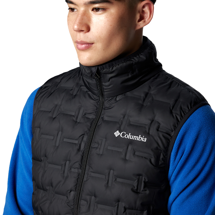 Gilet pt bărbați Columbia Delta Ridge II Down Vest M Negru photo 3