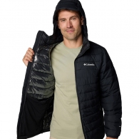 Scurta Columbia Powder Lite II Hooded Jacket thumbnav 2