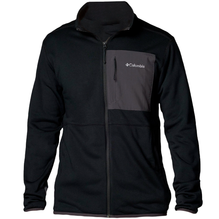 Hanorac pt bărbați Columbia Columbia Hike Full Zip II S Negru photo 1 Hanorac pt bărbați Columbia Columbia Hike Full Zip II S Negru photo 1