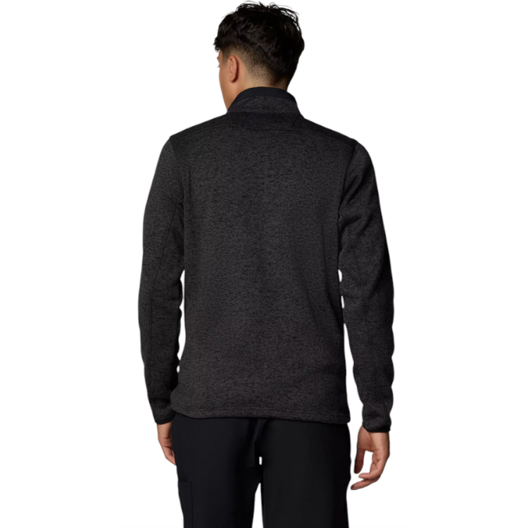 Hanorac pt bărbați Columbia Sweater Weather Full Zip S Negru photo 4