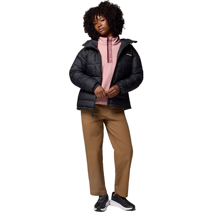 Scurta Columbia Pike Lake III Hooded Jacket XS Negru Femei photo 5