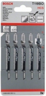 Набор пилок для лобзика Bosch T 119 BO/GST, 2608630310 thumbnav