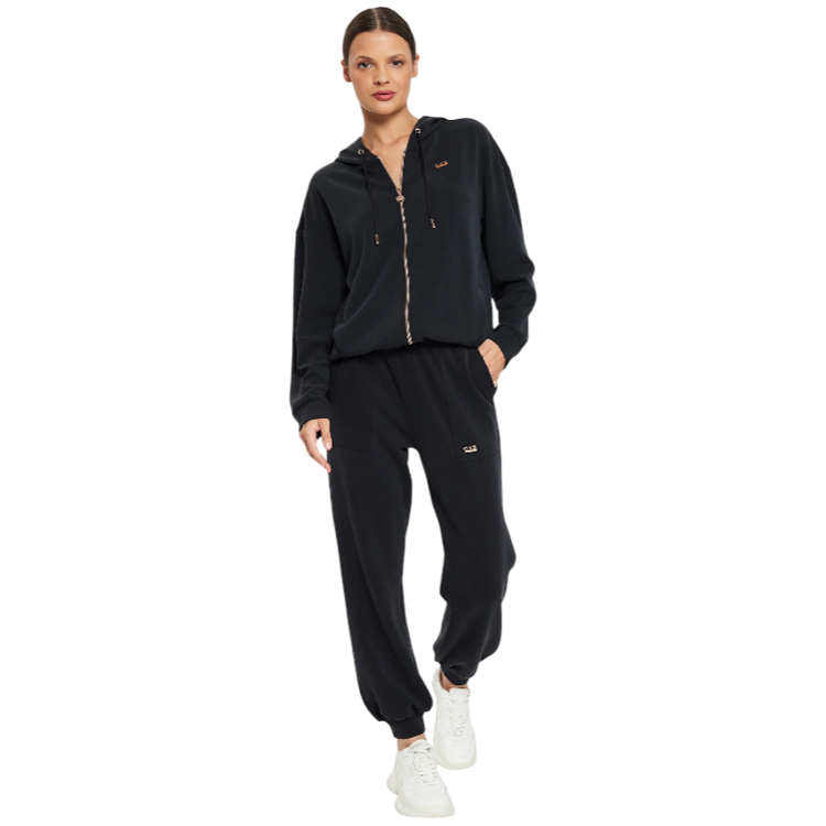 Pantaloni EA7 EMPORIO ARMANI TROUSER XXS Negru Femei photo 2