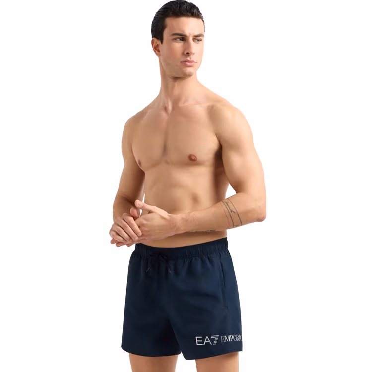 Шорты для плавания EA7 EMPORIO ARMANI WATER SPORT BW M EXTENDED LOGO