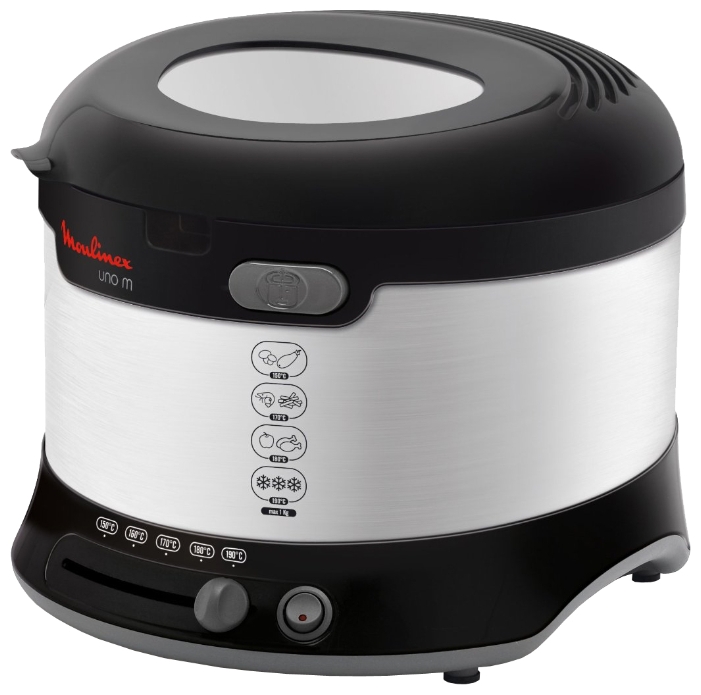 Фритюрница Moulinex AF135D10, 1 кг, 1600 Вт, Нержав.сталь photo 1 Фритюрница Moulinex AF135D10, 1 кг, 1600 Вт, Нержав.сталь photo 1