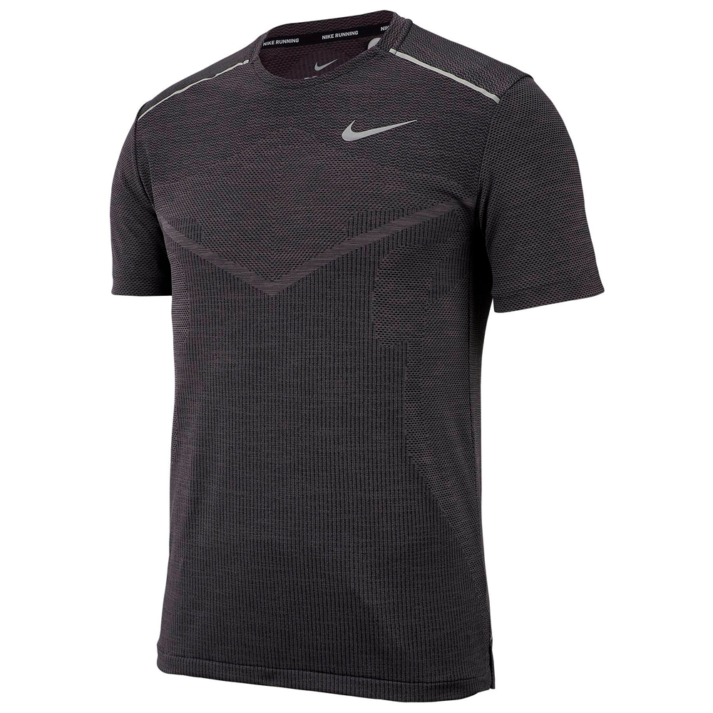 Tricou bărbătesc Nike M NK TECHKNIT ULTRA TOP SS L Negru-gri photo 1 Tricou bărbătesc Nike M NK TECHKNIT ULTRA TOP SS L Negru-gri photo 1