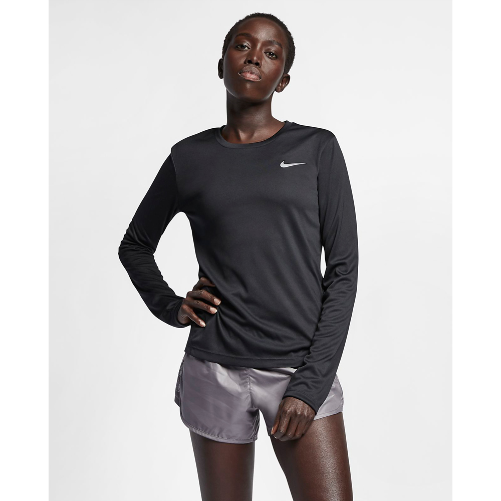 Толстовка Nike MILER TOP LS / Женский / L / Черный photo 4