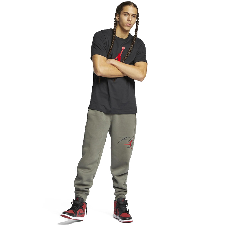 Tricou bărbătesc Nike JUMPMAN FLIGHT HBR TEE XL Negru photo 2