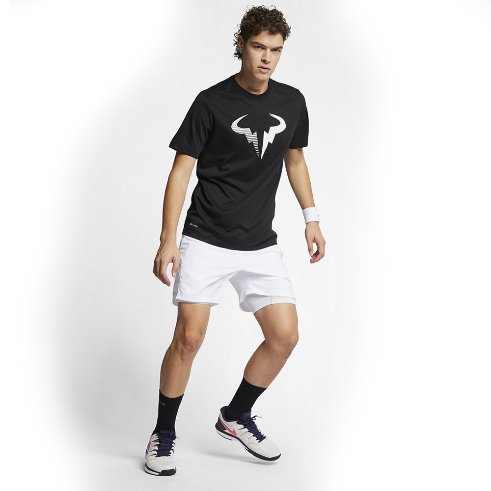 Футболка мужская Nike RAFA M NKCT DRY TEE L Черный photo 2