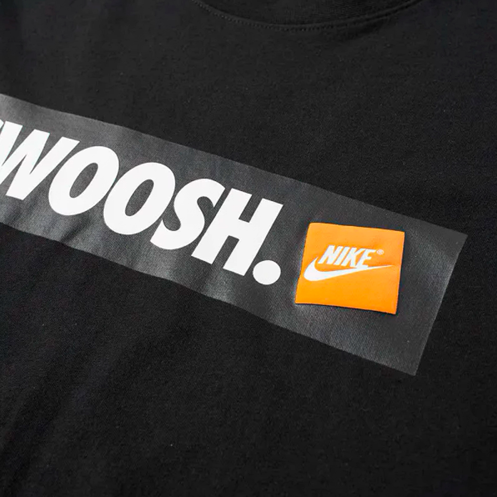 Футболка мужская Nike TEE SWOOSH BMPR STKR 2XL Черный photo 3
