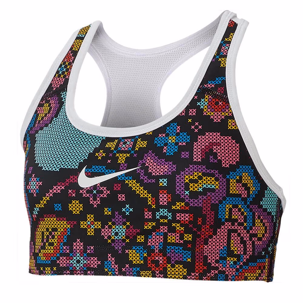 Спортивное бра Nike G NP BRA CLASSIC REV AOP FEMME