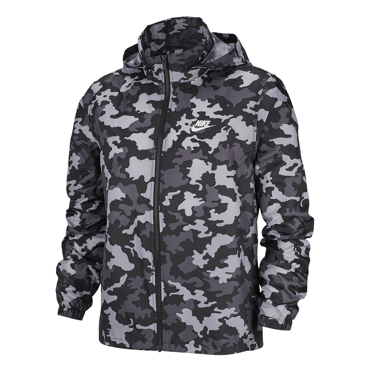 Jachetă Nike CE JKT HD WNDBRKR CAMO L Negru pentru bărbați  photo 1