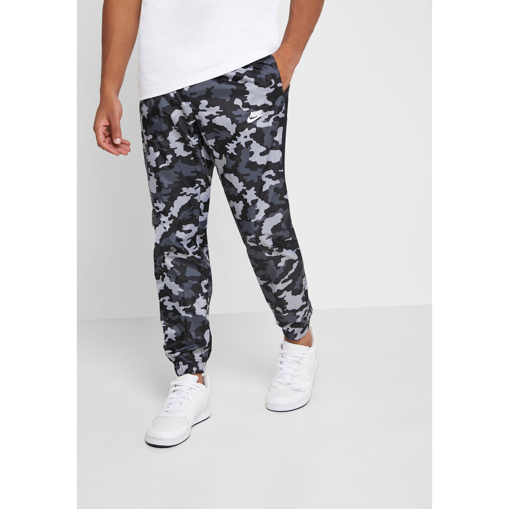 Брюки Nike CE PANT CF WVN TRK CAMO XL Черный Мужской photo 2