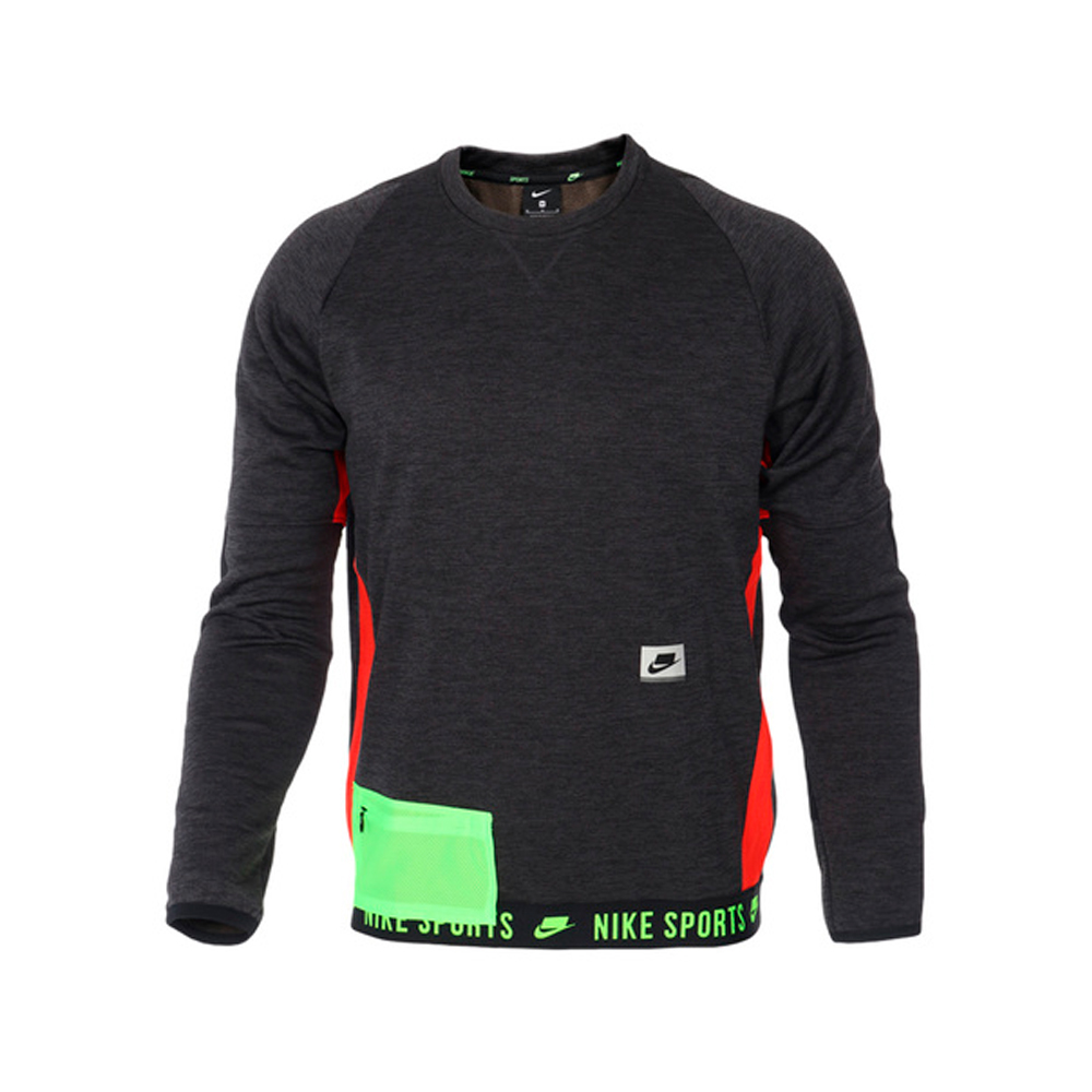 Hanorac pt bărbați Nike M NK THRMA CREW PX L Negru photo 1 Hanorac pt bărbați Nike M NK THRMA CREW PX L Negru photo 1