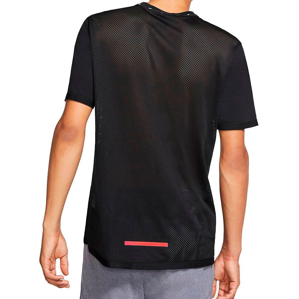 Tricou bărbătesc Nike M NK WILD RUN TOP SS MESH L Negru photo 2
