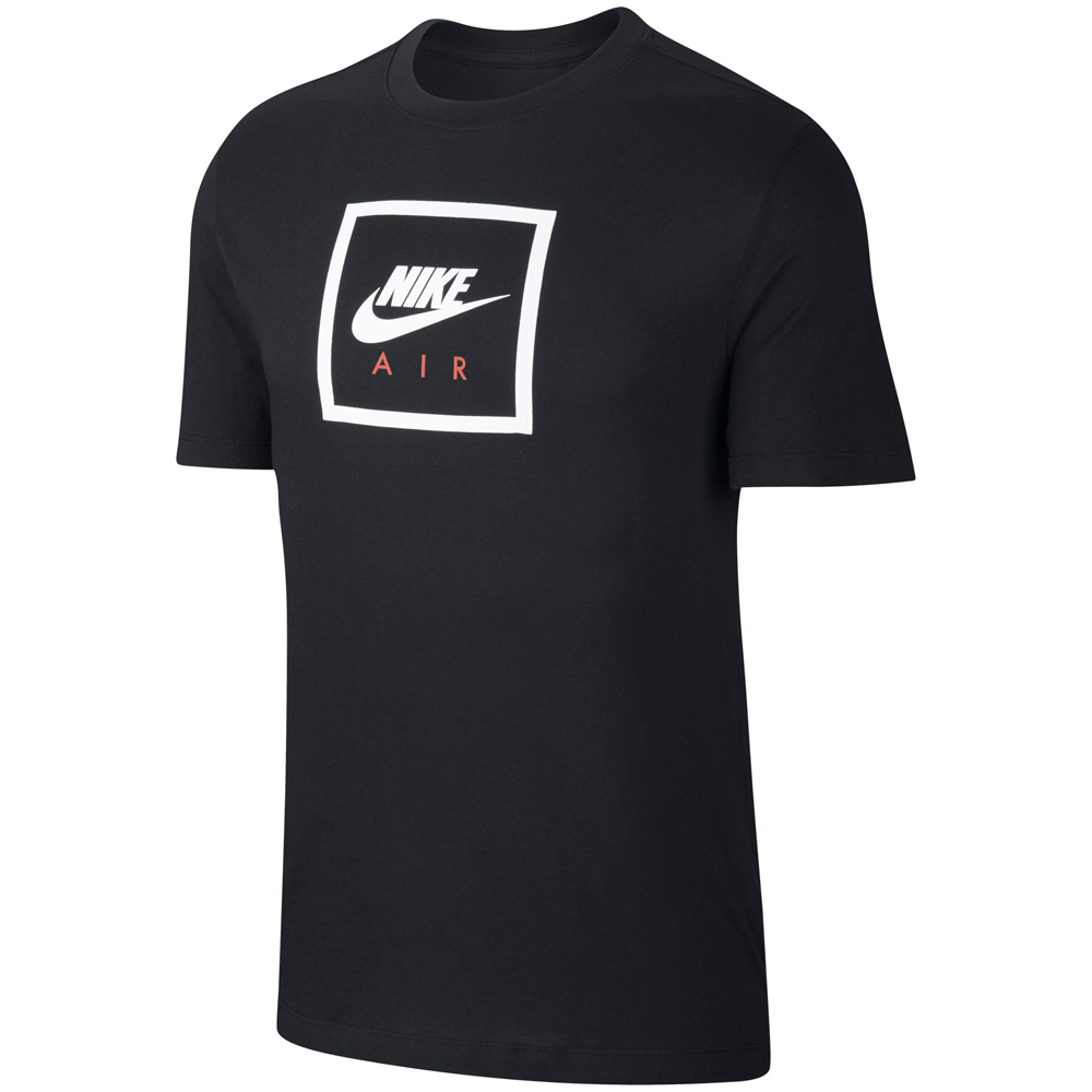 Футболка мужская Nike M NSW SS TEE AIR 2 L Черный photo 1