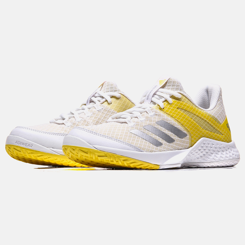 Incaltaminte Sport Adidas ADIZERO CLUB pt Femei / 38 / Alb-galben photo 2