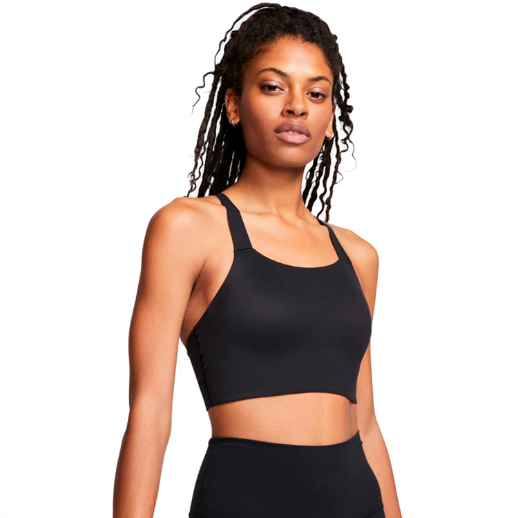 Спортивное бра Nike SWOOSH LUXE BRA / Женский / L / Черный photo 6