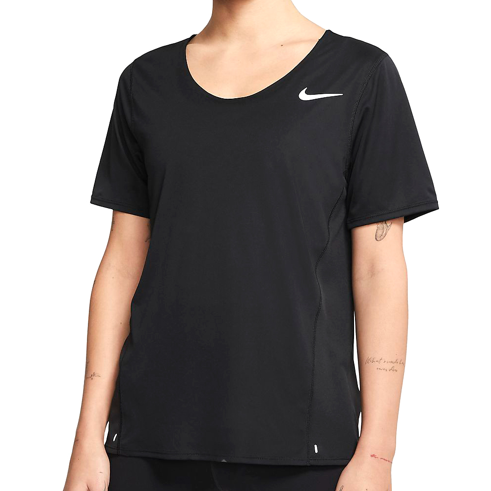 Футболка Nike W NK CITY SLEEK TOP SS / Женский / L / Черный photo 2