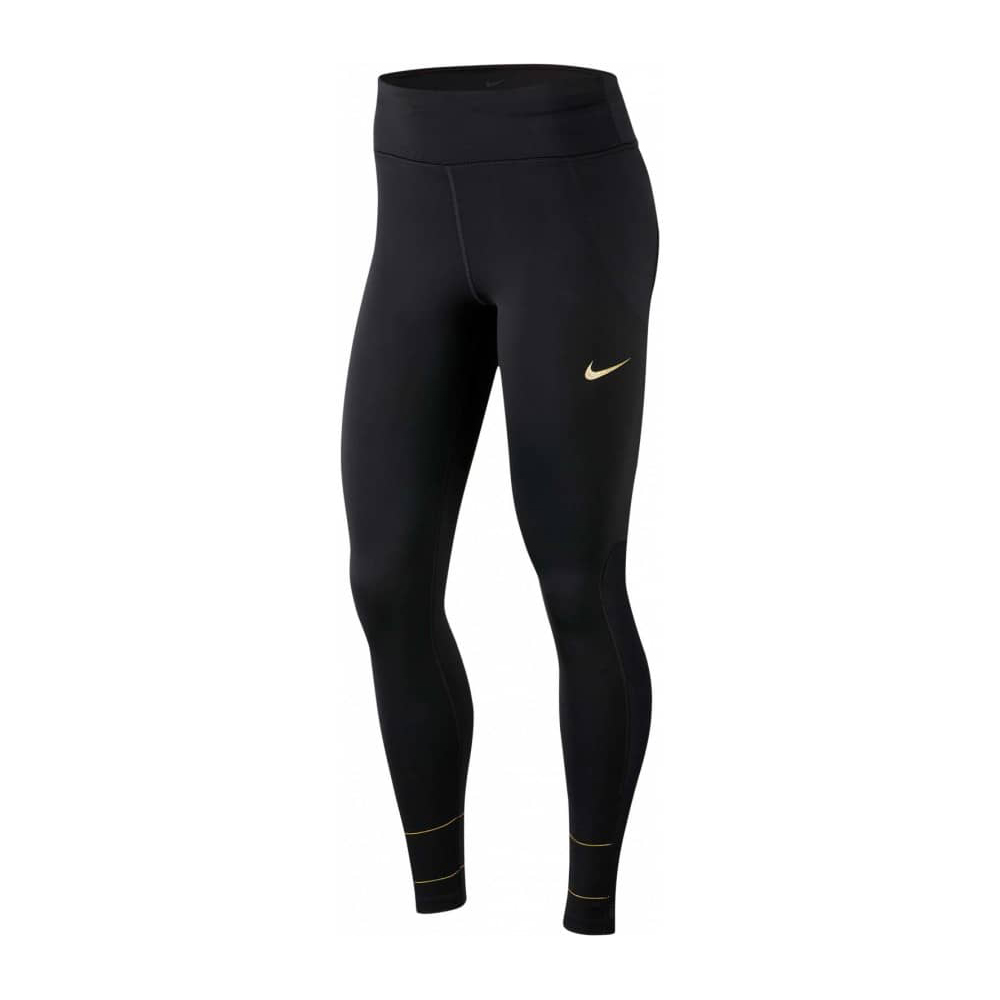 Легинсы Nike W NK FAST TGHT GLAM DUNK / Женский / XS / Черный photo 1